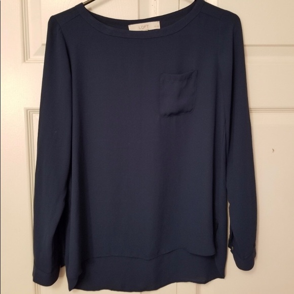 LOFT long sleeve blouse petite Size XS - Picture 1 of 6